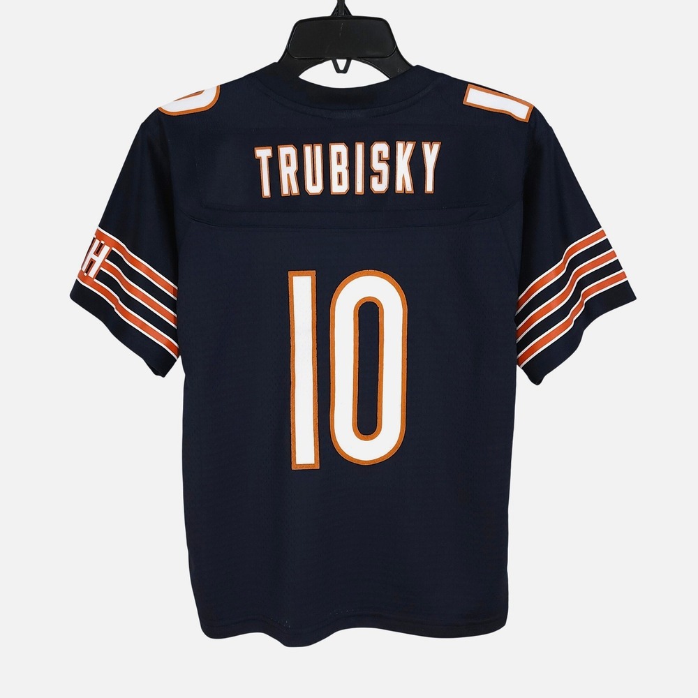Chicago Bears Mitchell Trubisky 10 Jersey Youth Medium NFL Pro Line Players